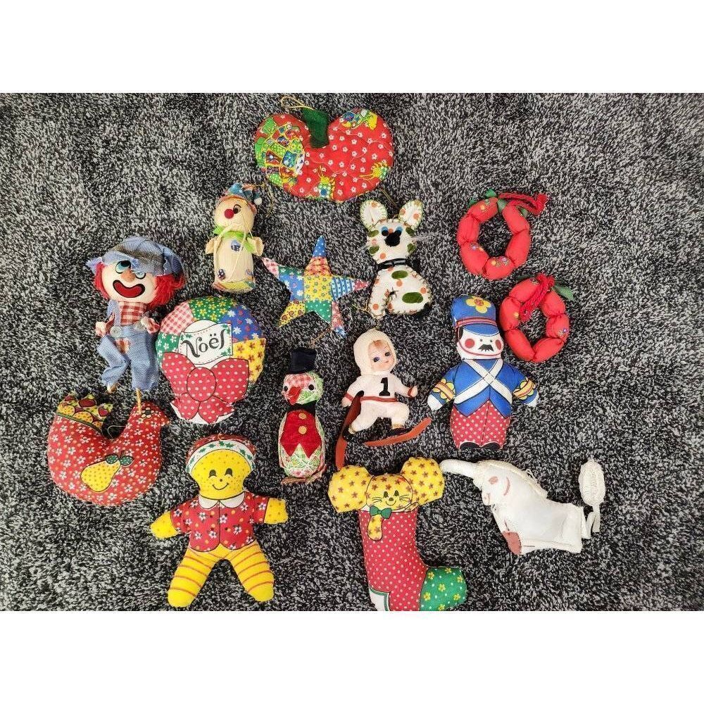 Vintage Christmas Ornaments #A6